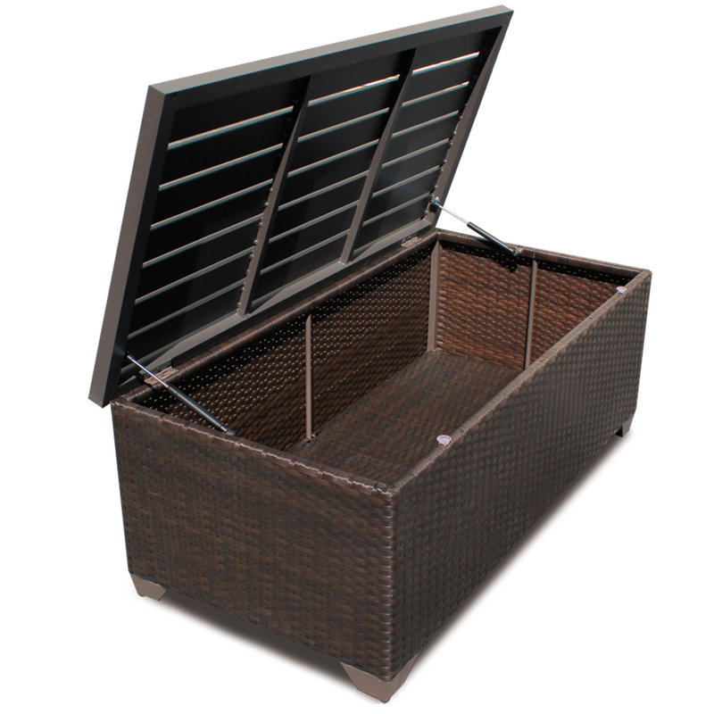 Sol 72 Outdoor™ Tegan All Weather Wicker/Rattan 4 Person Seating